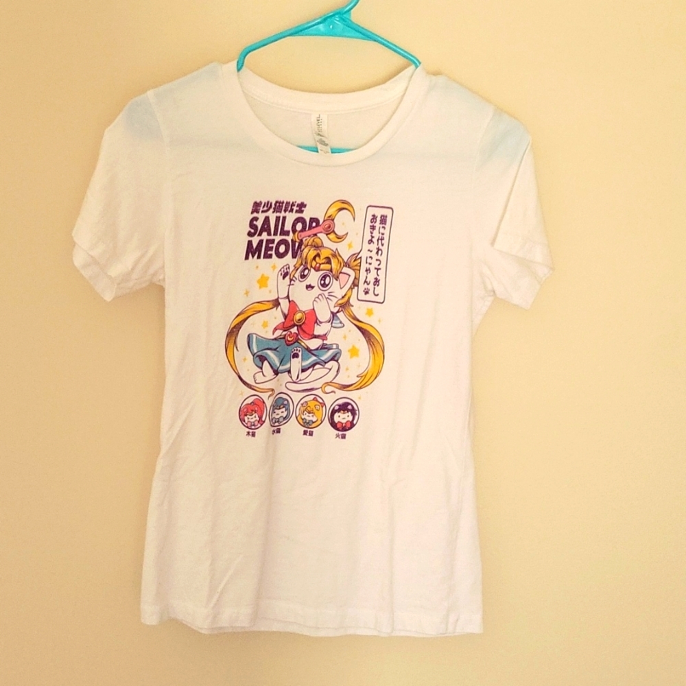Teepublic Sailor Meow Shirt